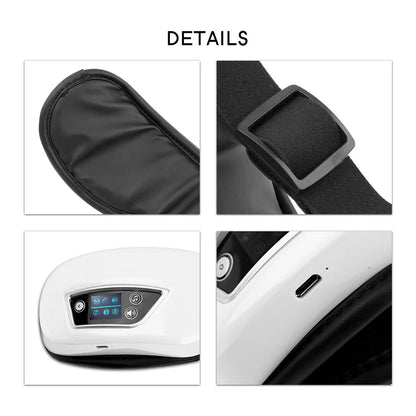 Massageador de Olhos Bluetooth 6D com Airbag