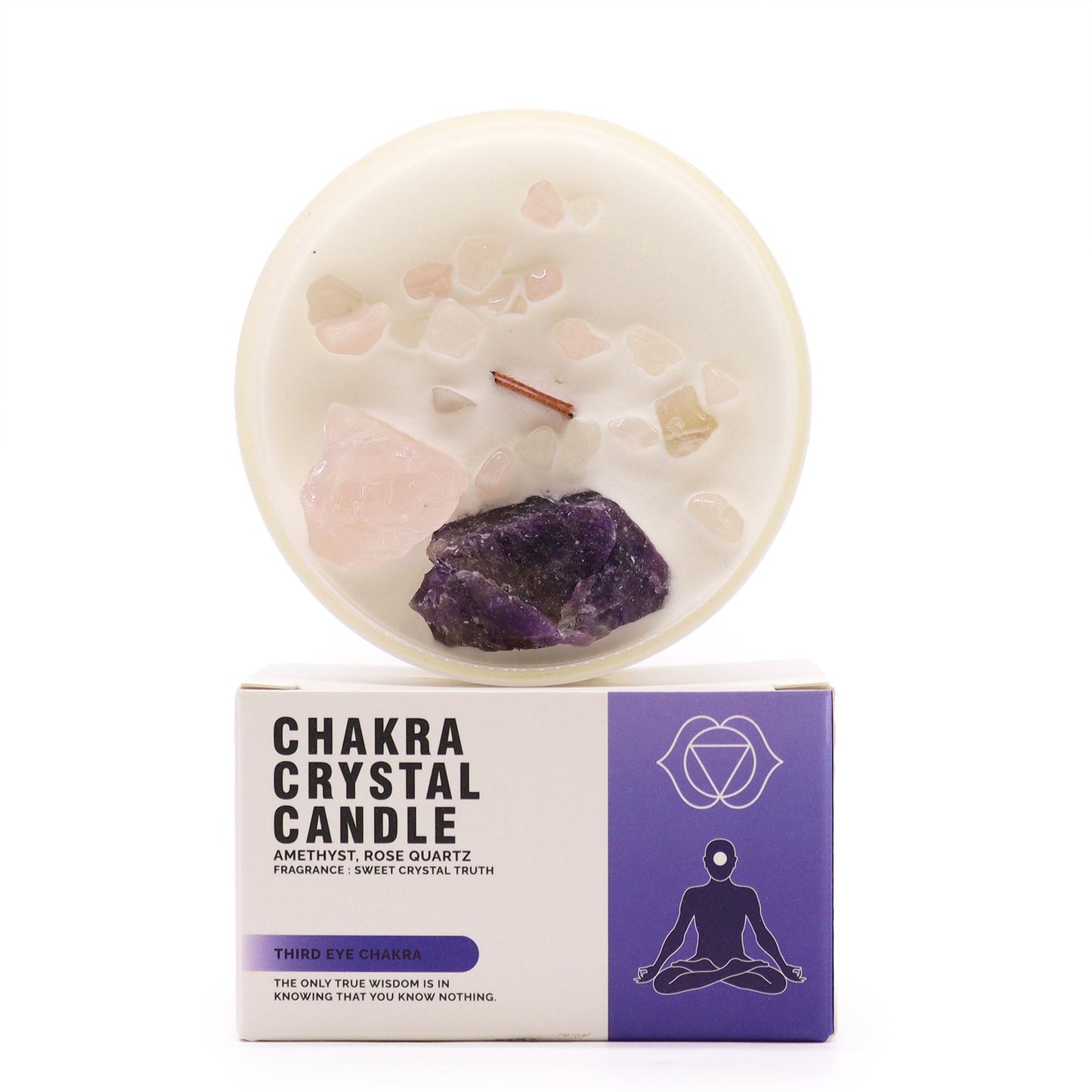 💫Chakra Crystal Candles