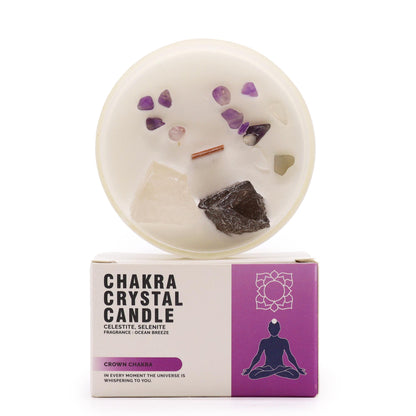 💫Chakra Crystal Candles